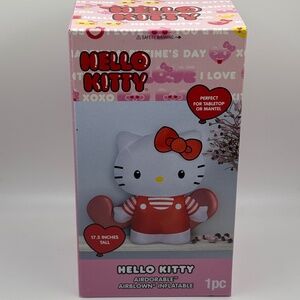 Gemmy HELLO KITTY VALENTINE'S DAY AIRBLOWN INFLATABLE 17.5" Hearts Table Display